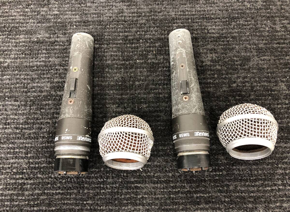 58!SHURE SM58 Sure электродинамический микрофон 2 шт. комплект выход звука подтверждено фотография дополнение есть 