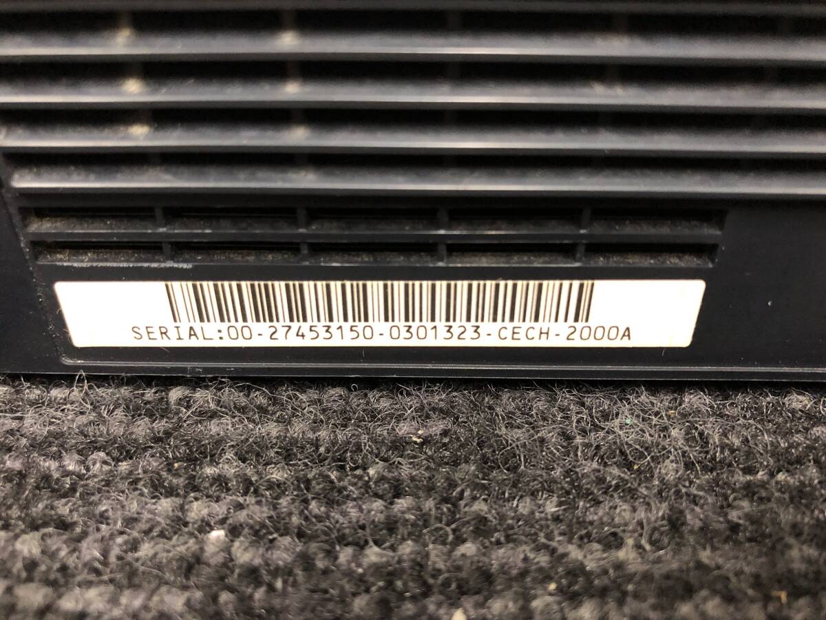 15♪SONY PS3 CECH-2000A PlayStation ソニー プレステ3 ゲーム 通電OK 写真追加有り_画像6