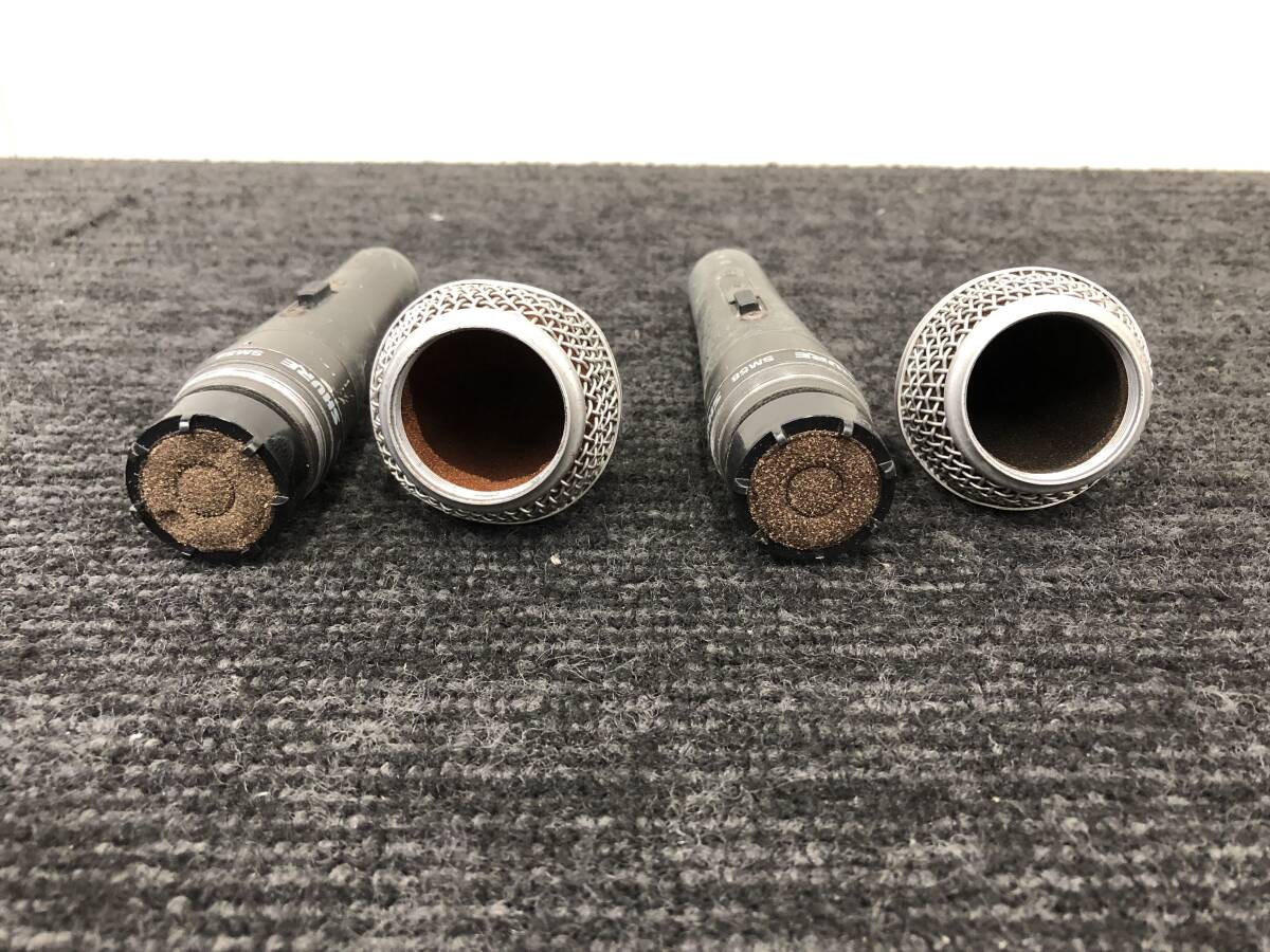 58!SHURE SM58 Sure электродинамический микрофон 2 шт. комплект выход звука подтверждено фотография дополнение есть 