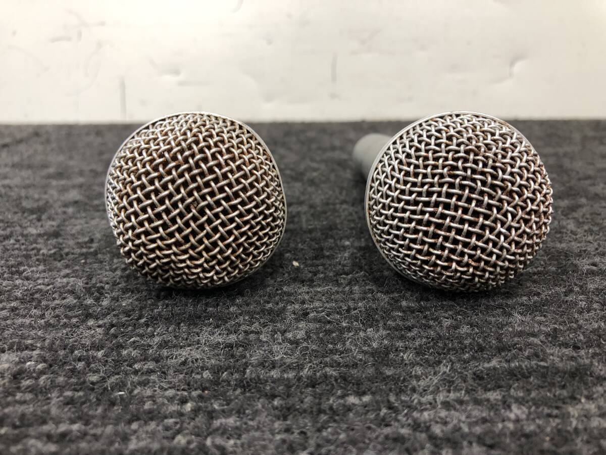 58!SHURE SM58 Sure электродинамический микрофон 2 шт. комплект выход звука подтверждено фотография дополнение есть 