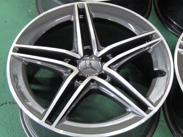 【希少で綺麗品】メルセデスベンツ C118 CLAクラス CLA45SAMG純正 W177 A45AMG A45SAMG 9J +52 112 5H 255/35R19■_画像6