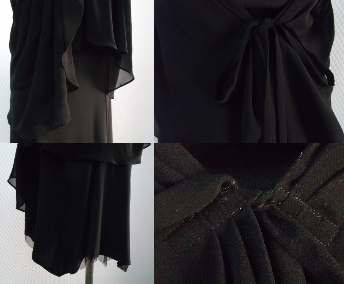 (COLOURS) вечеринка тоже!gya The -& оборка &asi men to Lee дизайн # майка & юбка # выставить # чёрный #LAUTREAMONT BLACK