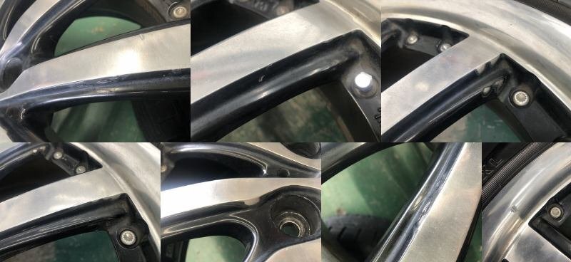 大田原店★中古タイヤホイールSET4本★シュタイナー VS5 18インチ7.0J★KINFOREST 215/45R18★ヴォクシー・ステップWなど_画像10