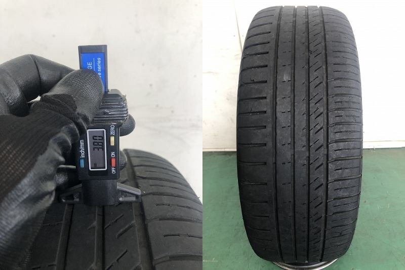 大田原店★中古タイヤホイールSET4本★シュタイナー VS5 18インチ7.0J★KINFOREST 215/45R18★ヴォクシー・ステップWなど_画像6