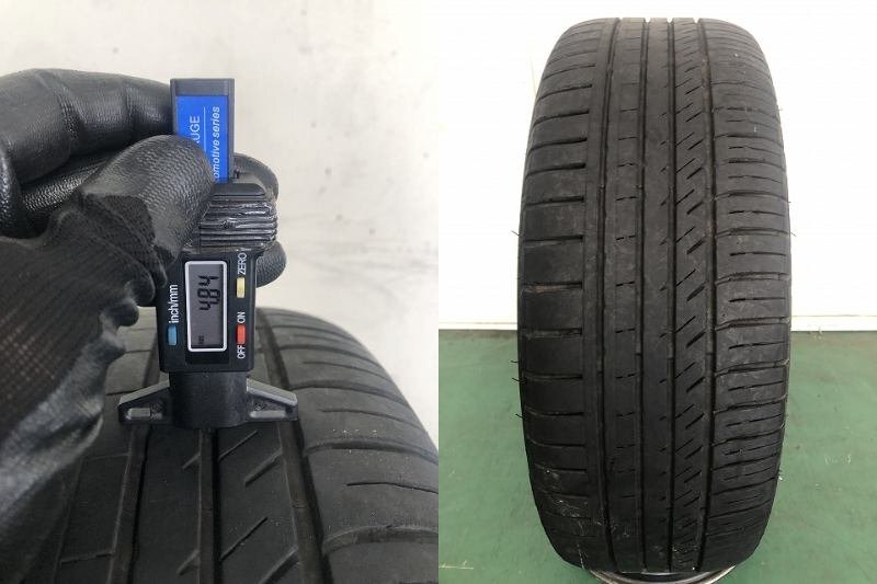 大田原店★中古タイヤホイールSET4本★シュタイナー VS5 18インチ7.0J★KINFOREST 215/45R18★ヴォクシー・ステップWなど_画像8