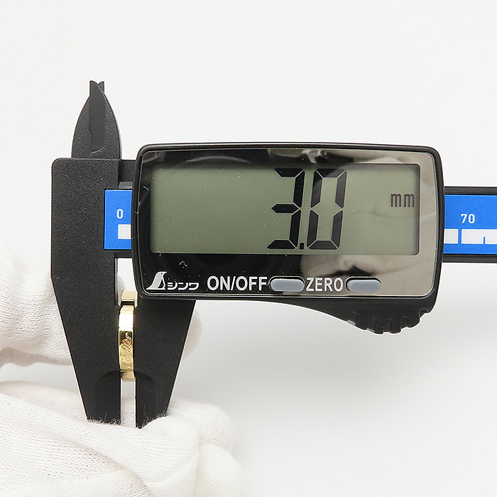 Cartier Lanieres кольцо примерно 8 номер #48 K18 750 YG Cartier кольцо замечательная вещь ломбард круг высота Amagasaki город Lanieres Ring Au Marutaka USED