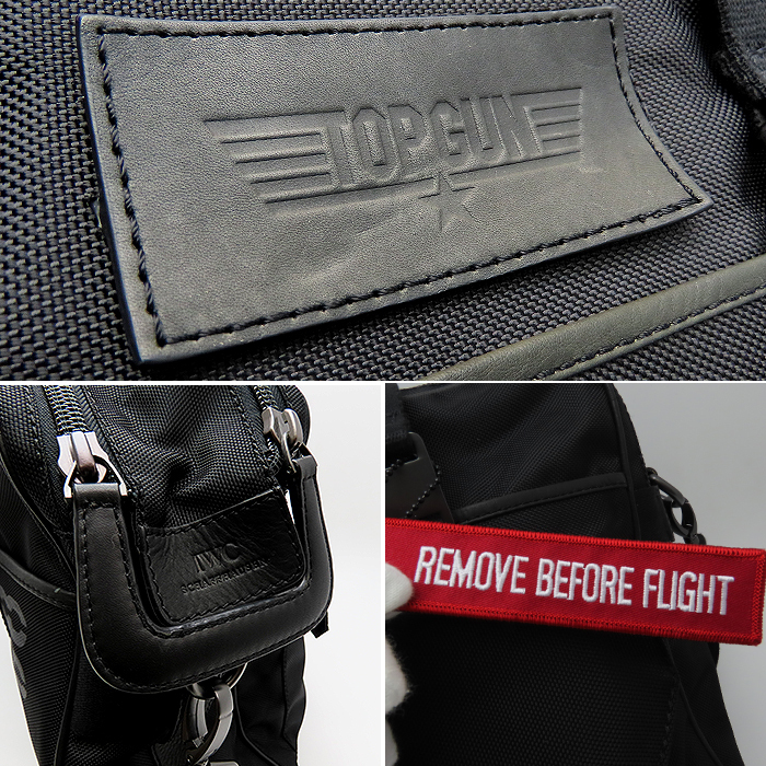 【 IWC シャフハウゼン 】 TOPGUN 2WAY バッグ ブリーフケース ノベルティ 中古 25k178-2 ショルダーバッグ 黒_画像5