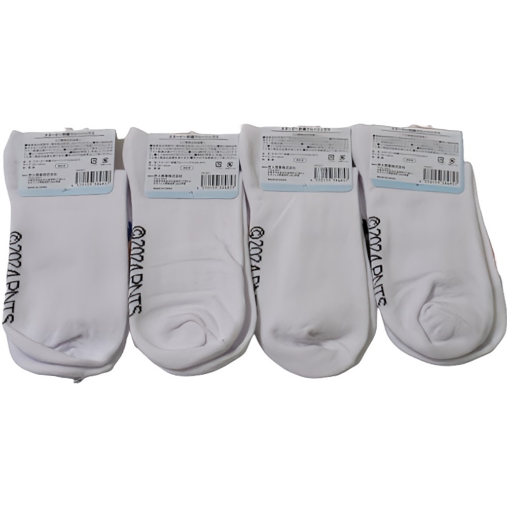 スヌーピー刺繍 柄ソックス 4足セット+スヌーピー 柄マスク 4枚セット レディース ガール size 約20-24cm 綿混素材 SNOOPY_画像5