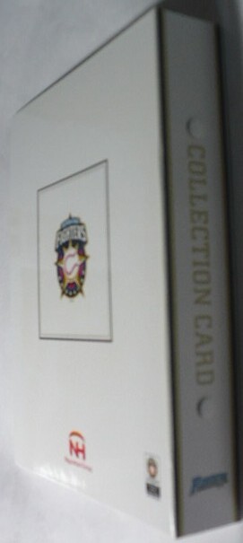 非売品　当選物　北海道日本ハムファイターズ2016ホームランソーセージオリジナルカードバインダーのみ　ファイル　白_画像4