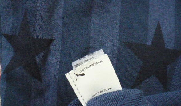 PUMA【プーマジャパン(株)】製フーデッドスウェットジャケット(星柄フルジップパーカー)L ネイビー 571030_画像4