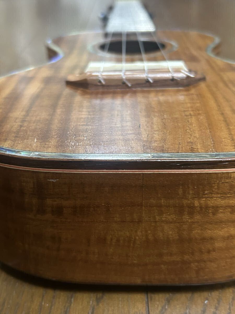 【KIWAYA】 コンサートウクレレ K-301 (アカシアコア材オール単板) USED品_画像2