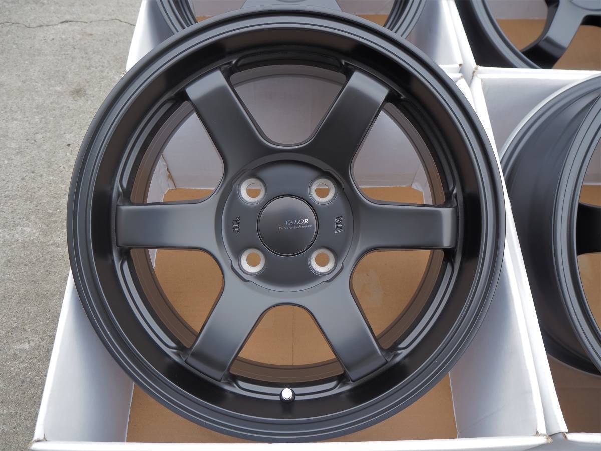 ★逆ゾリ★165/50R15 6.5J+38 4H100 人気6本スポーク 軽量 深リム 引っ張り 新品タイヤホイールSET1台分 ALTO EVERY SPACIA 軽カスタム 白_画像8