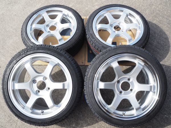 ★逆ゾリ★165/50R15 6.5J+38 4H100 新品 人気 軽量 深リム 引っ張り 1台分 EK MR ワゴン ラパン コペン LIFE 軽トラ 軽四 カスタム SL/P_画像2