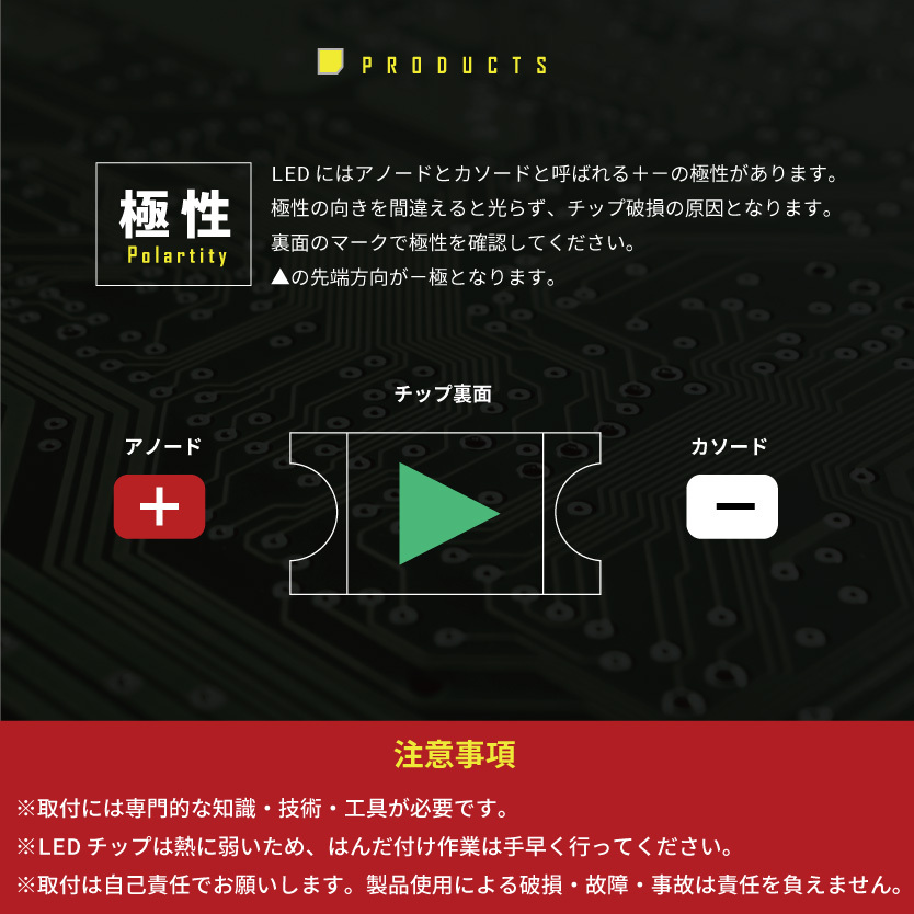 LEDチップ SMD 3216 (インチ表記1206) ホワイト 白発光 50個 打ち替え 打ち換え DIY 自作 エアコンパネル メーターパネル スイッチ_画像3