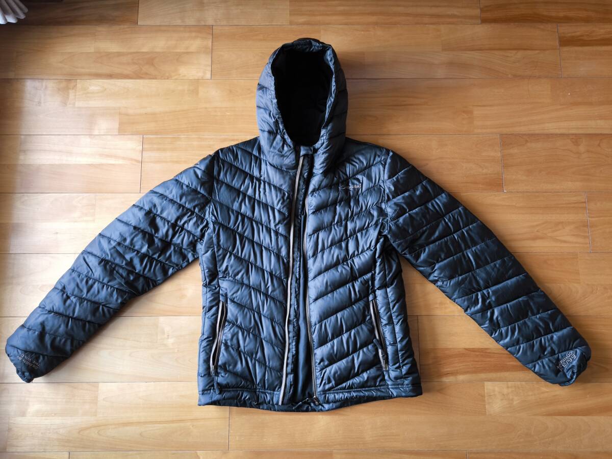 冒険用品　66/33 エアダウン・ストリエーション [Striation]　サイズM　中古_画像1