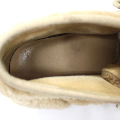MONCLER1952 × Clarks WALLABEE ワラビー ブーツ UK9 ベージュ_画像6