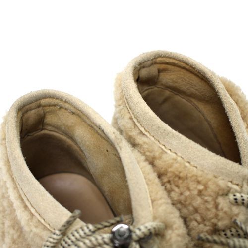 MONCLER1952 × Clarks WALLABEE ワラビー ブーツ UK9 ベージュ_画像9