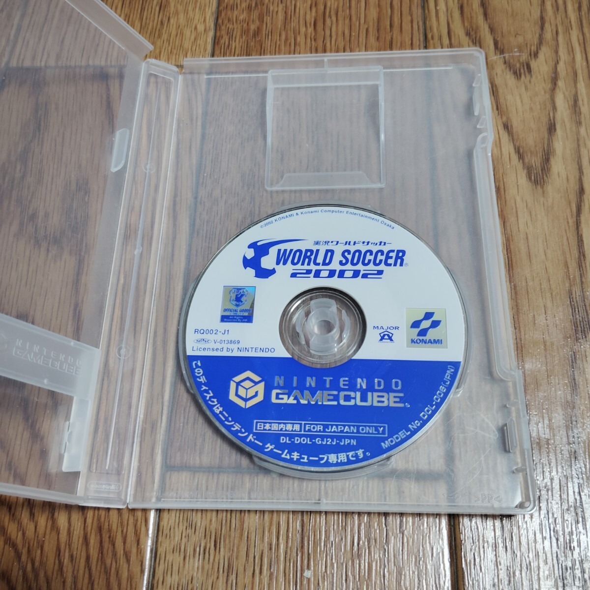 GC「実況ワールドサッカー2002」ディスクのみ（ジャンク）_画像1