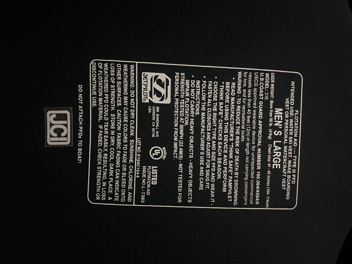 ジェットパイロット ライフジャケット_画像3