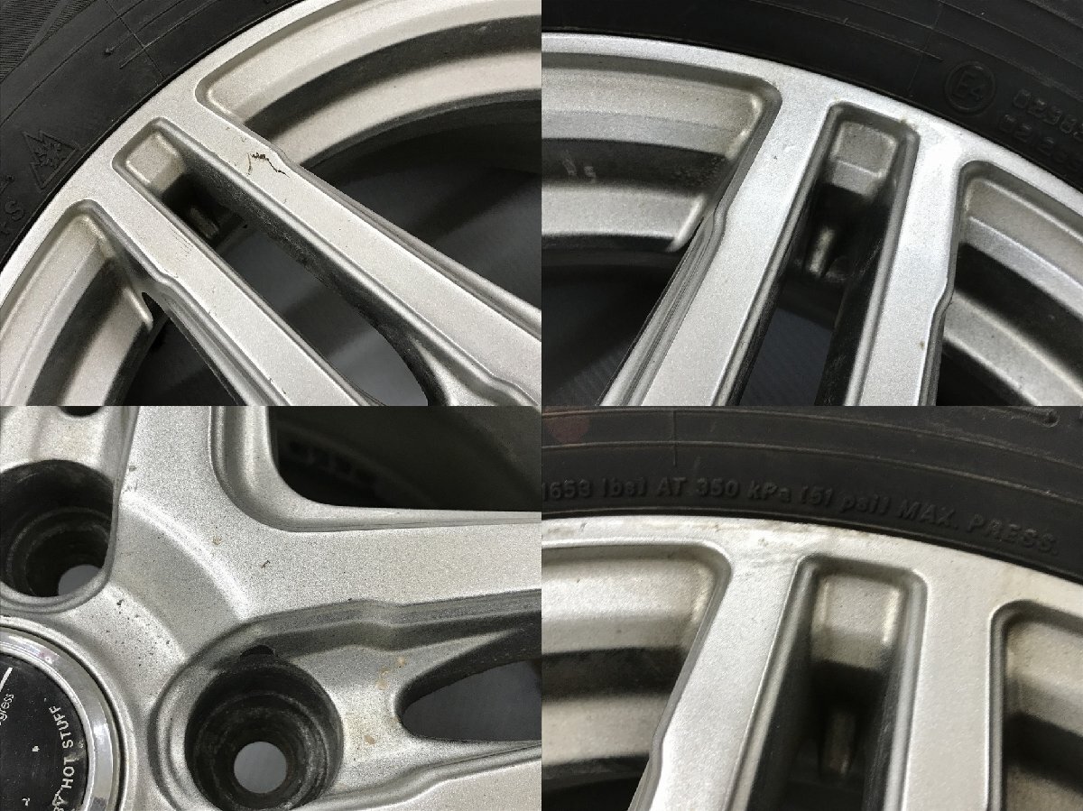 ◎バリ溝 すぐ使えます iG70 215/65R16 傷少良品 16inc 6.5J +48 114.3/5H 4本 検) エクストレイル アルファード ヤリスクロス CR-V_画像7