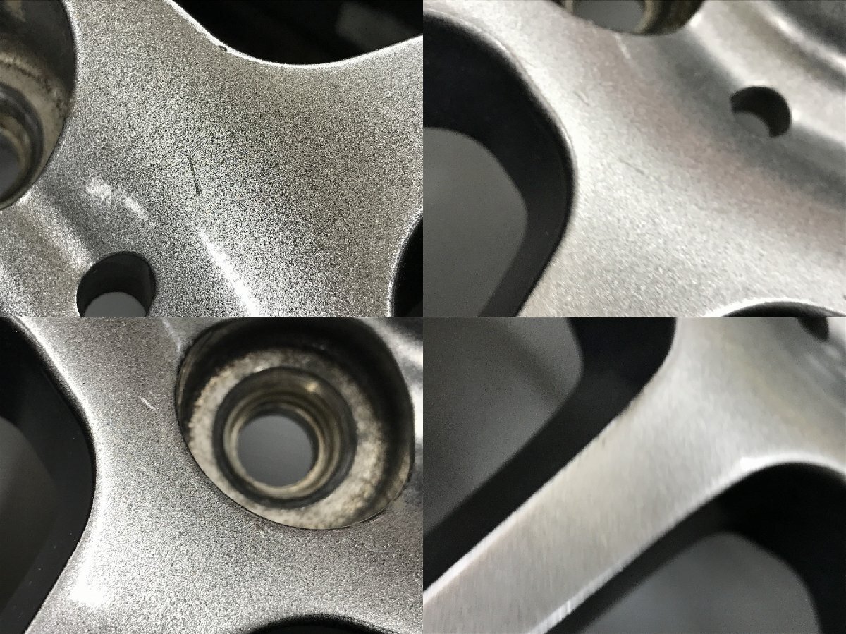 ◎傷少美品 軽量 15inc 6J +50 114.3/5H 4本 検) ノア VOXY セレナ ステップワゴン ヤリスクロス プリウスα フリード エスクァイア MAZDA3_画像7