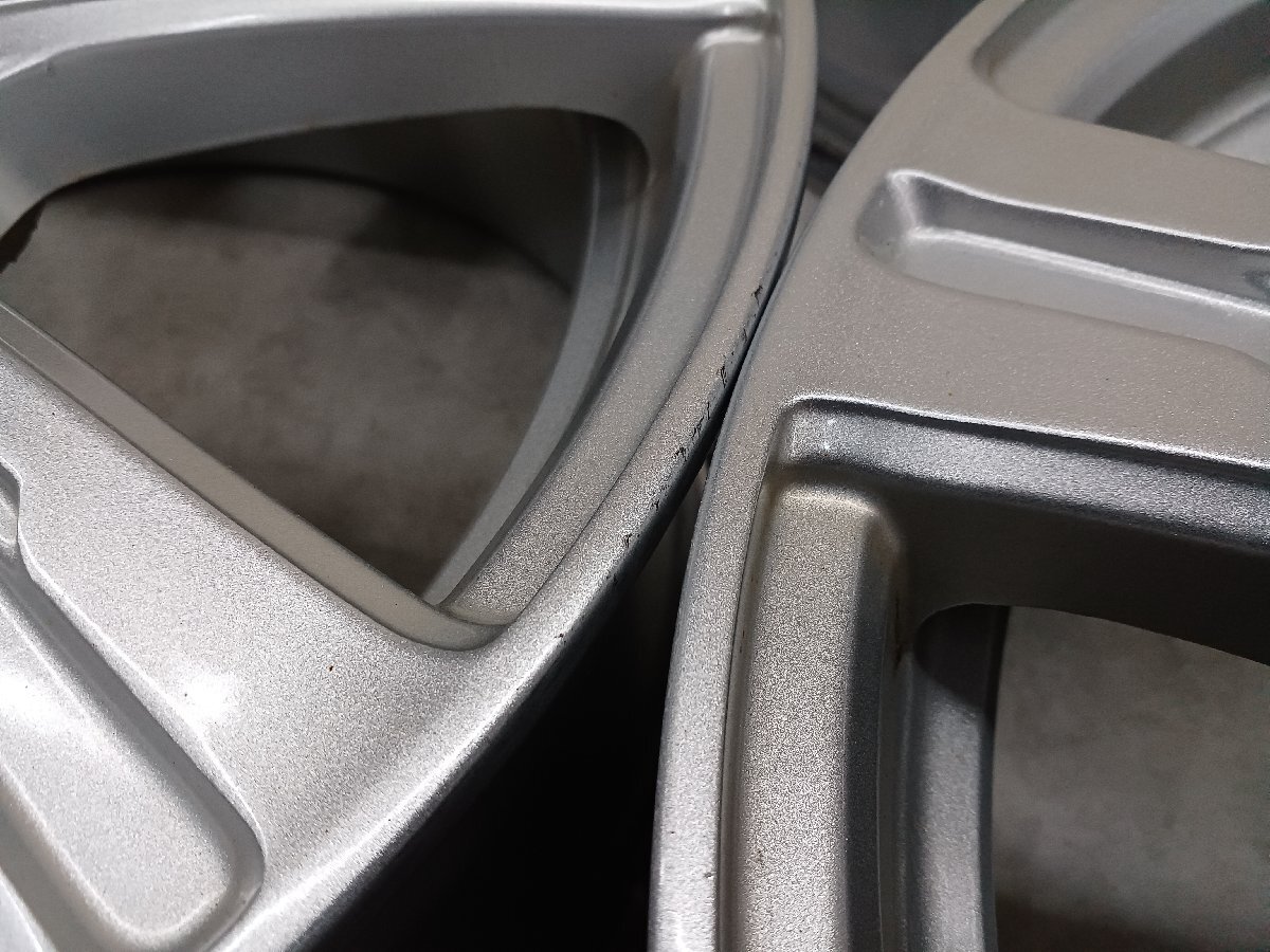 ☆ヴェゼル レヴォーグ等 7本スポーク MID ユーロスピード 17インチ 7J+55 PCD114.3/5H 検)ヴェゼルRU RV オデッセイRB RC エルグランド_画像7