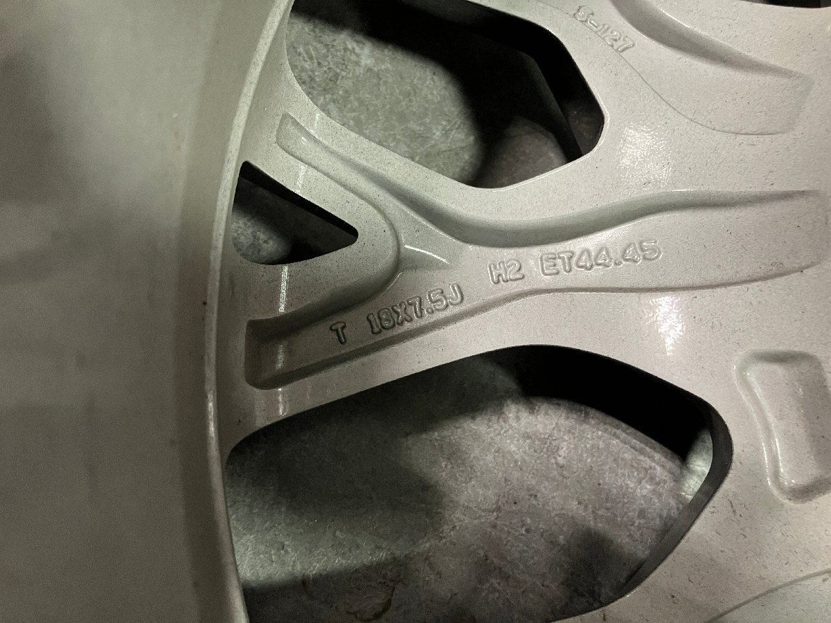 ▼夏タイヤセット　ジープラングラーサハラ純正ホイール　18×7.5J+44.45　127/5H　ブリヂストン　デューラーH/T685　255/70R18_画像7