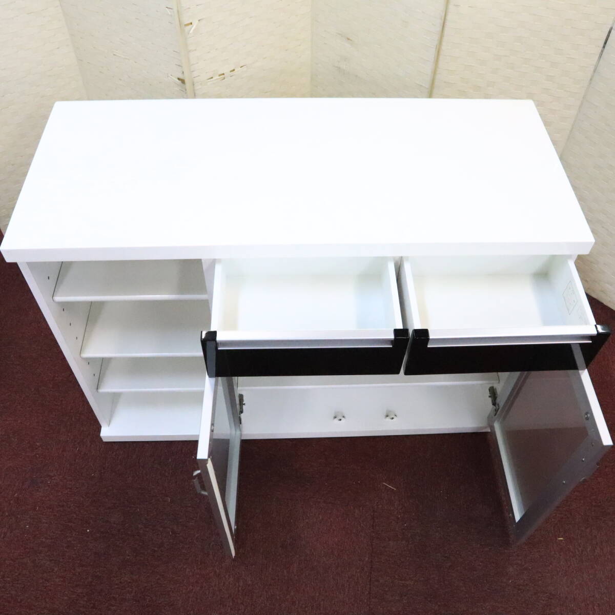 あ//はH0139 NITORI ニトリ バーカウンター パース2 120_画像3