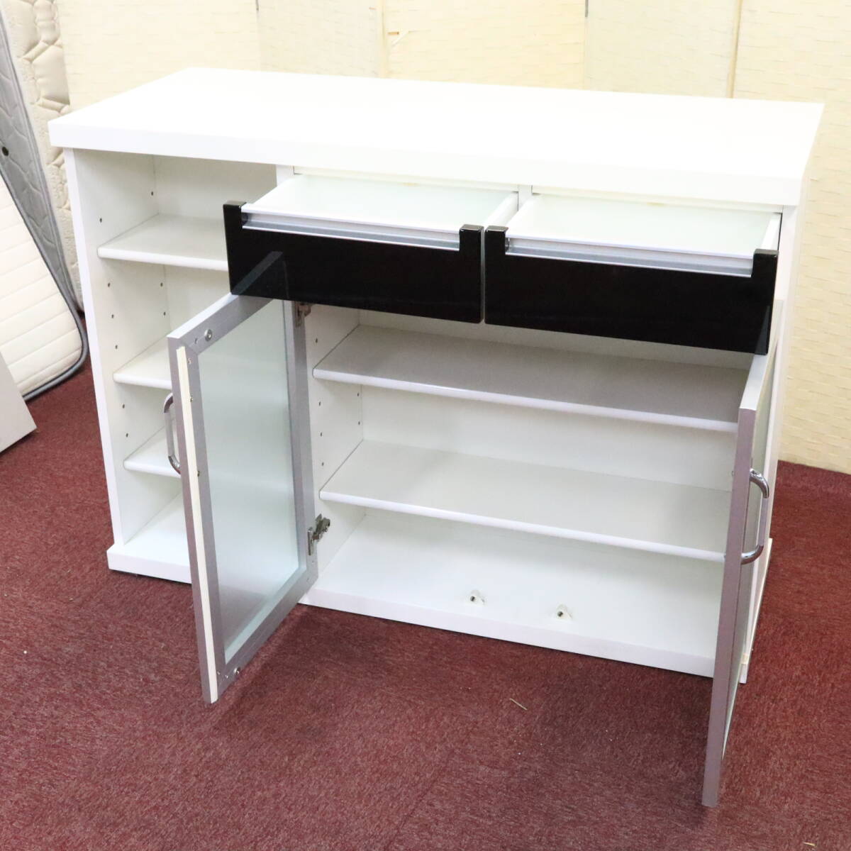 あ//はH0139 NITORI ニトリ バーカウンター パース2 120_画像2