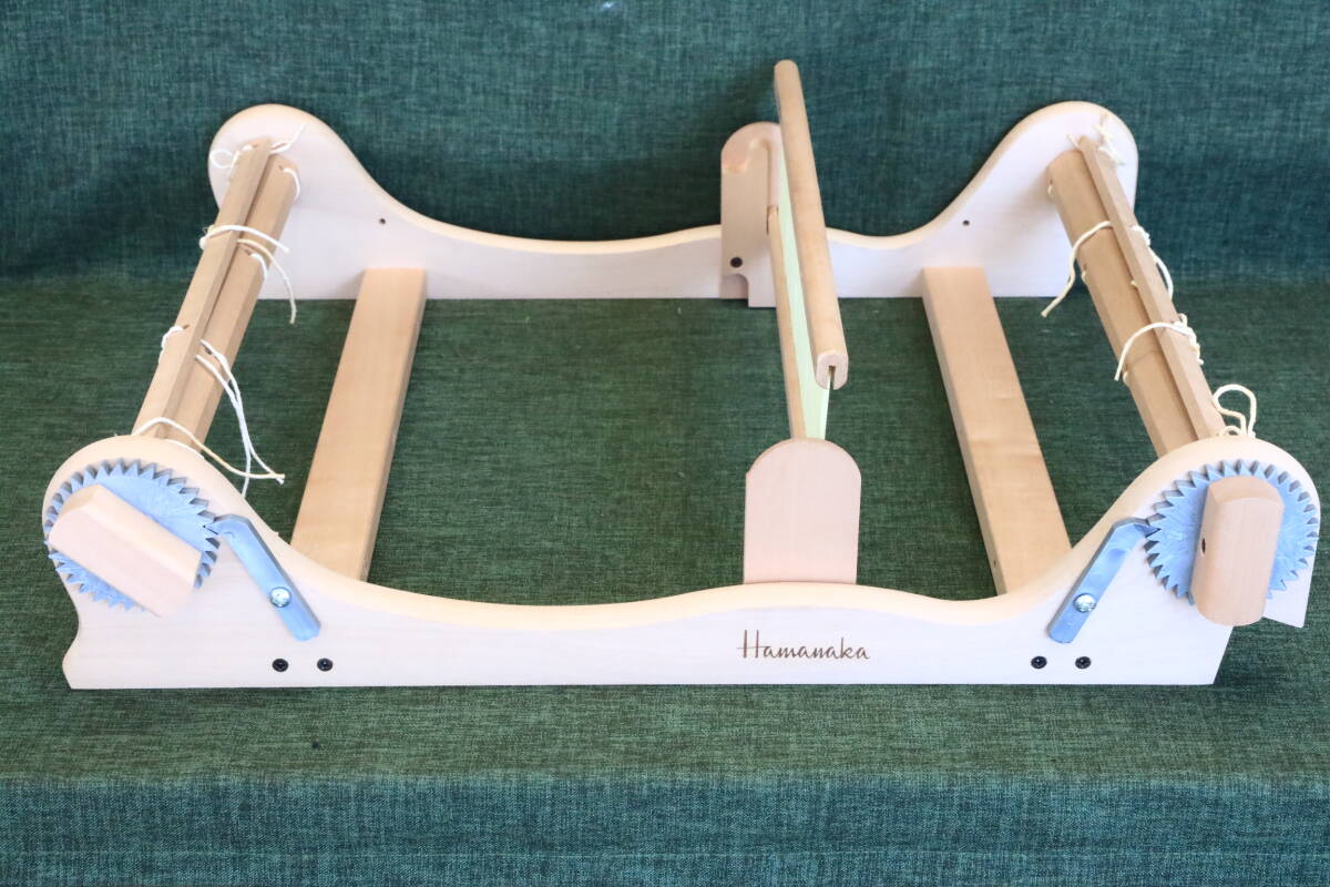 あ//Q1396 ハマナカ・織・美・織絵　オリヴィエ　織り機　卓上織り機　手織り機　織り機　オリビエ　幅40cm　手芸_画像2