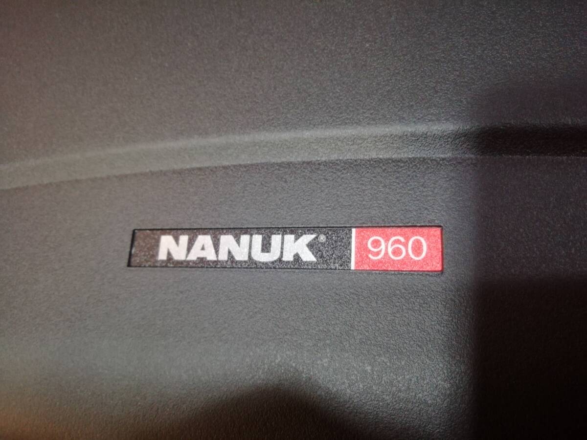 あ//H0631 【保管品】NANUK ナヌーク　防水キャリングケース　NK960B NANUK960 内装スポンジフォーム無タイプ_画像6