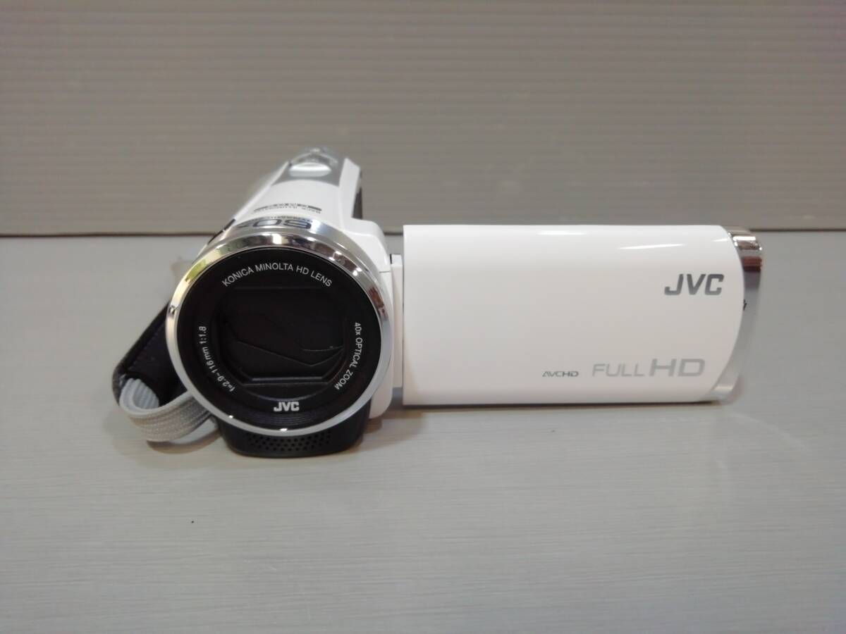あ//H0640　　JVC ケンウッド　デジタルビデオカメラ　GZ-HM133-W 　2014年製　動作品_画像3
