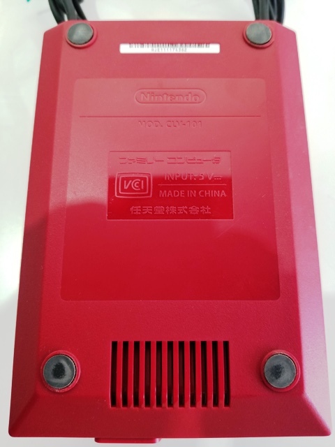 あ//J0451 任天堂　ニンテンドー クラッシックミニ　ファミリーコンピューター　Mod CLV-101 動作品_画像3