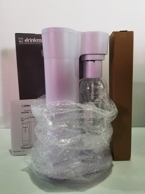 あ//J0476【未使用・保管品】 ドリンクメイト Series641 ホワイト　シナジートレーディング　ガスボンベ2028年8月まで_画像1