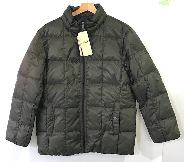 あ//J0419. 【タグ付き未使用・保管品】クロコダイル ダウンジャケット Mサイズ はっ水加工 アウター ダウン 1604-28400 _画像1