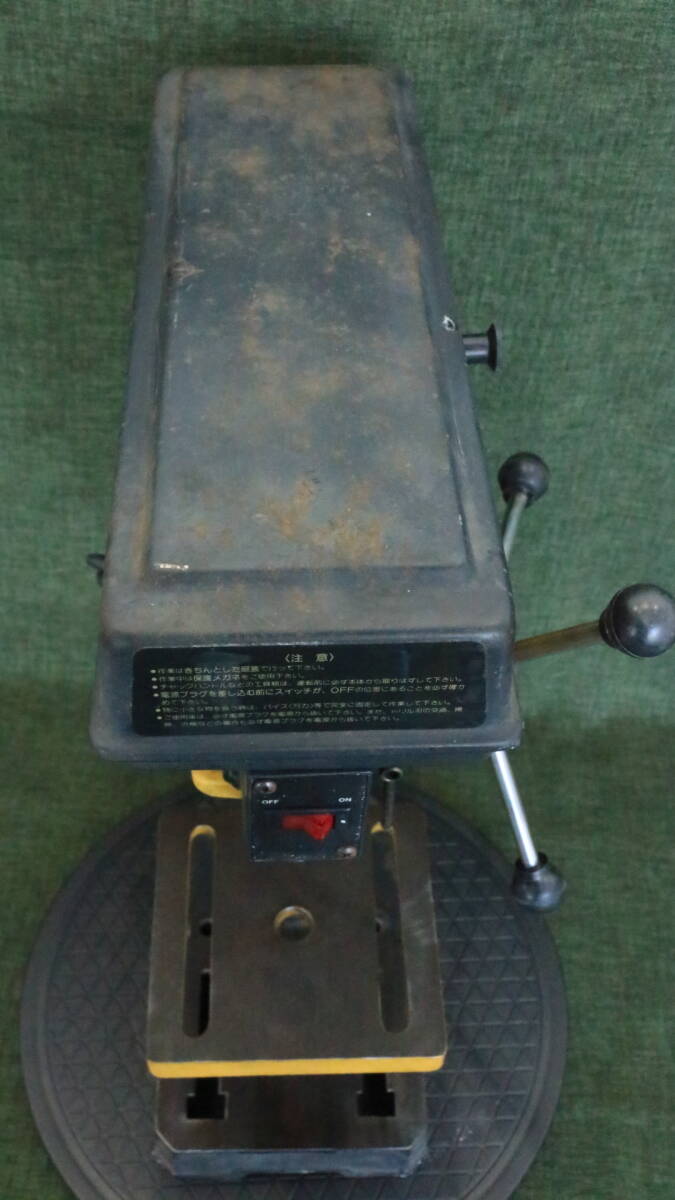 あ//Q1426 　卓上ボール盤　EARTH MAN アースマン　DP-200 5段変速　100V ドリル最大径13mm. 動作品_画像9
