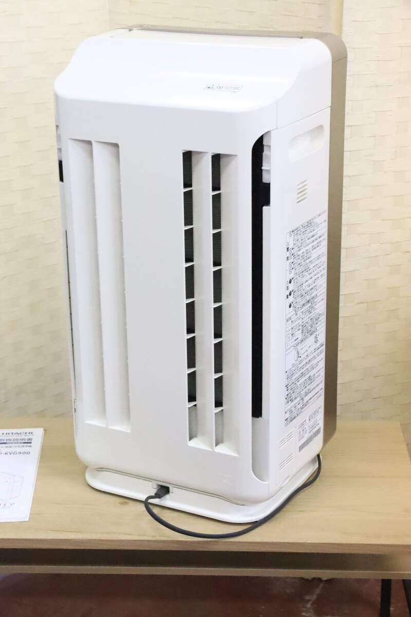 あ//はH0117　 HITACHI 日立　加湿空気清浄機　EP-KVG900 2015年製　動作品_画像4