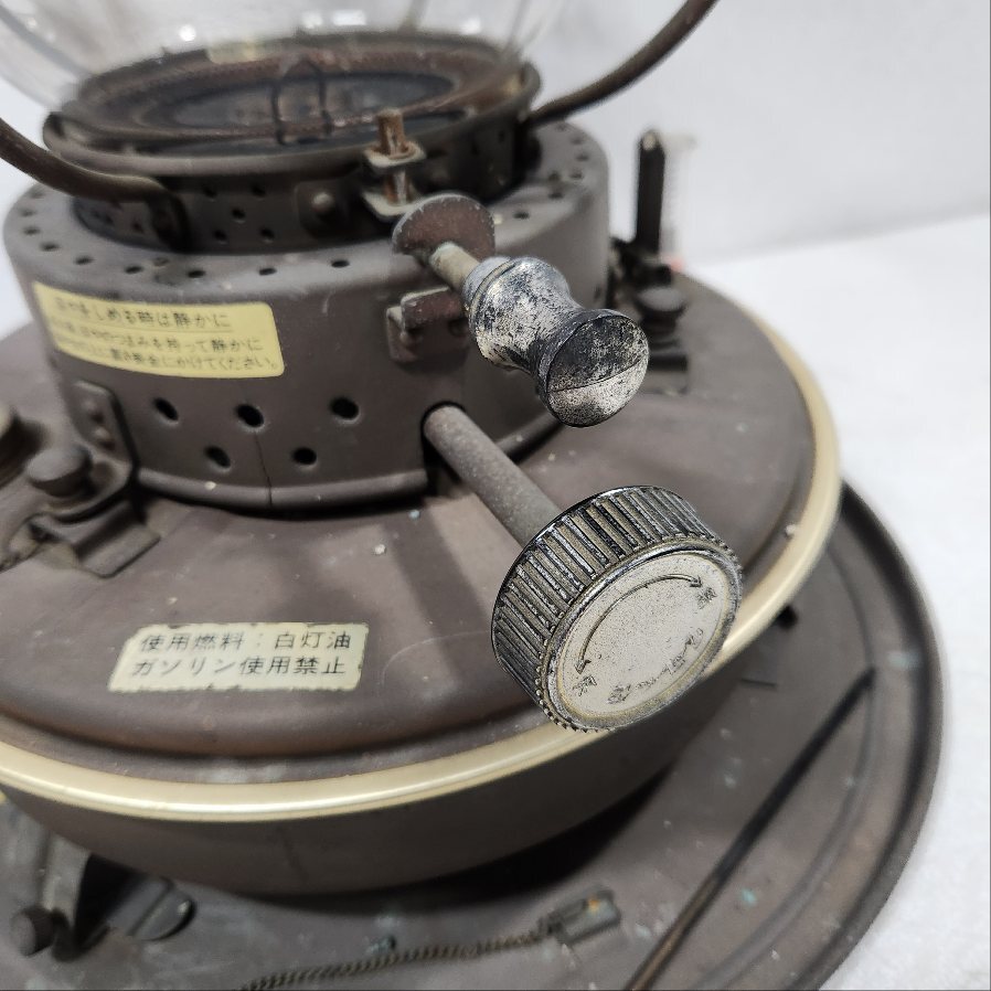 あ//ほM0252 【昭和レトロ】ニッセン石油ストーブ IS-1 しん上下 日本船燈 _画像8