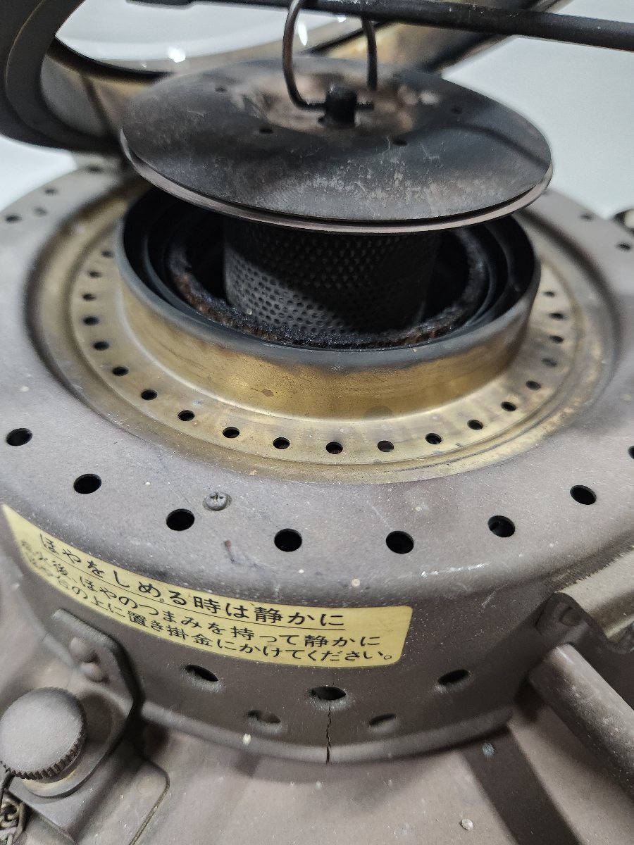 あ//ほM0252 【昭和レトロ】ニッセン石油ストーブ IS-1 しん上下 日本船燈 _画像4