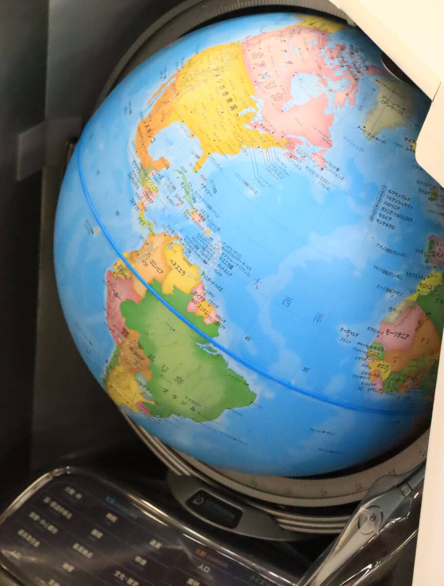 あ//はH0109 【未使用・保管品】ドゥシシャ しゃべる地球儀 パーフェクトグローブ PR18. _画像3