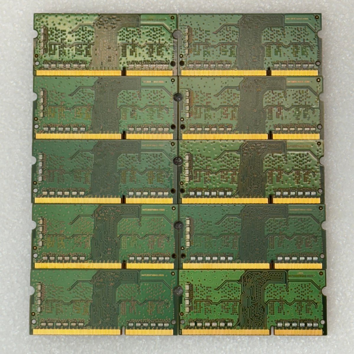 [ б/у ] 204pin / DDR3 / PC3L-12800S / 2GB / Note для память 10 шт. комплект 