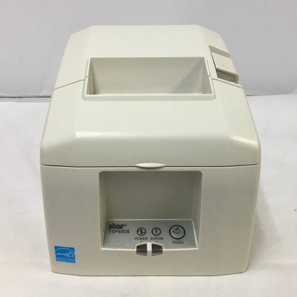 【中古】サーマルレシートプリンタ TSP650 II Ethernet接続 ホワイト 本体のみ_画像1