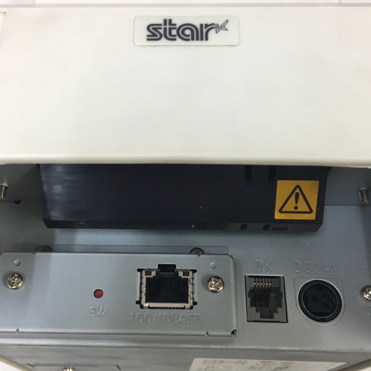 【中古】サーマルレシートプリンタ TSP650 II Ethernet接続 ホワイト 本体のみ_画像7