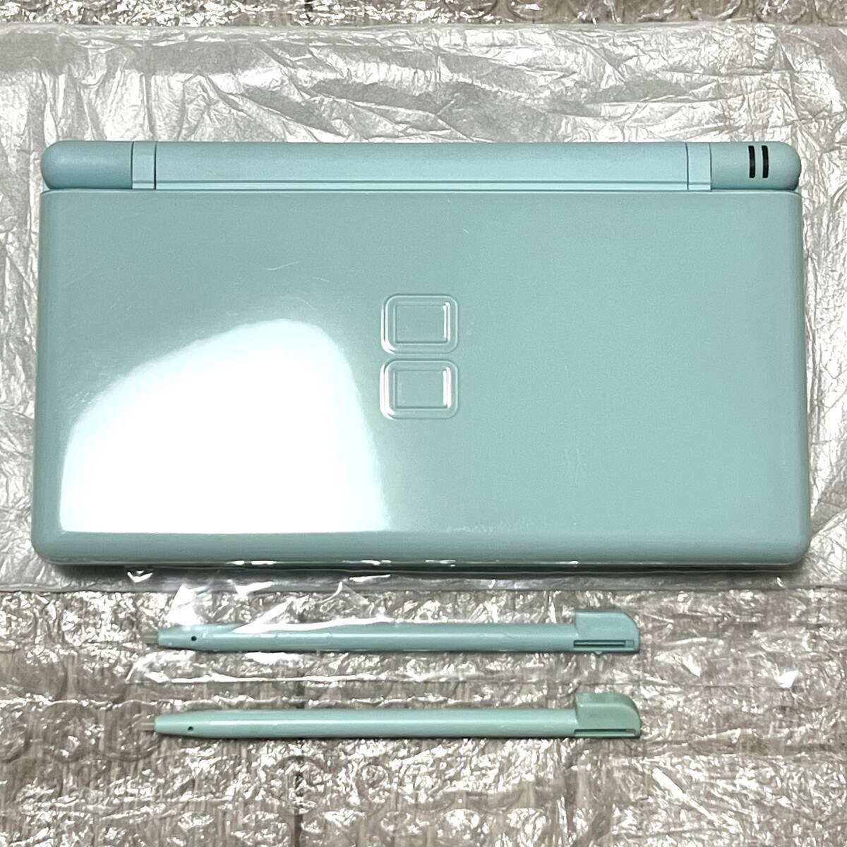〈ほぼ未使用・本体極美品・画面無傷・動作確認済み〉 NDS ニンテンドーDSLite 本体 アイスブルー USG-001 ゲームボーイアドバンス GBA_画像2