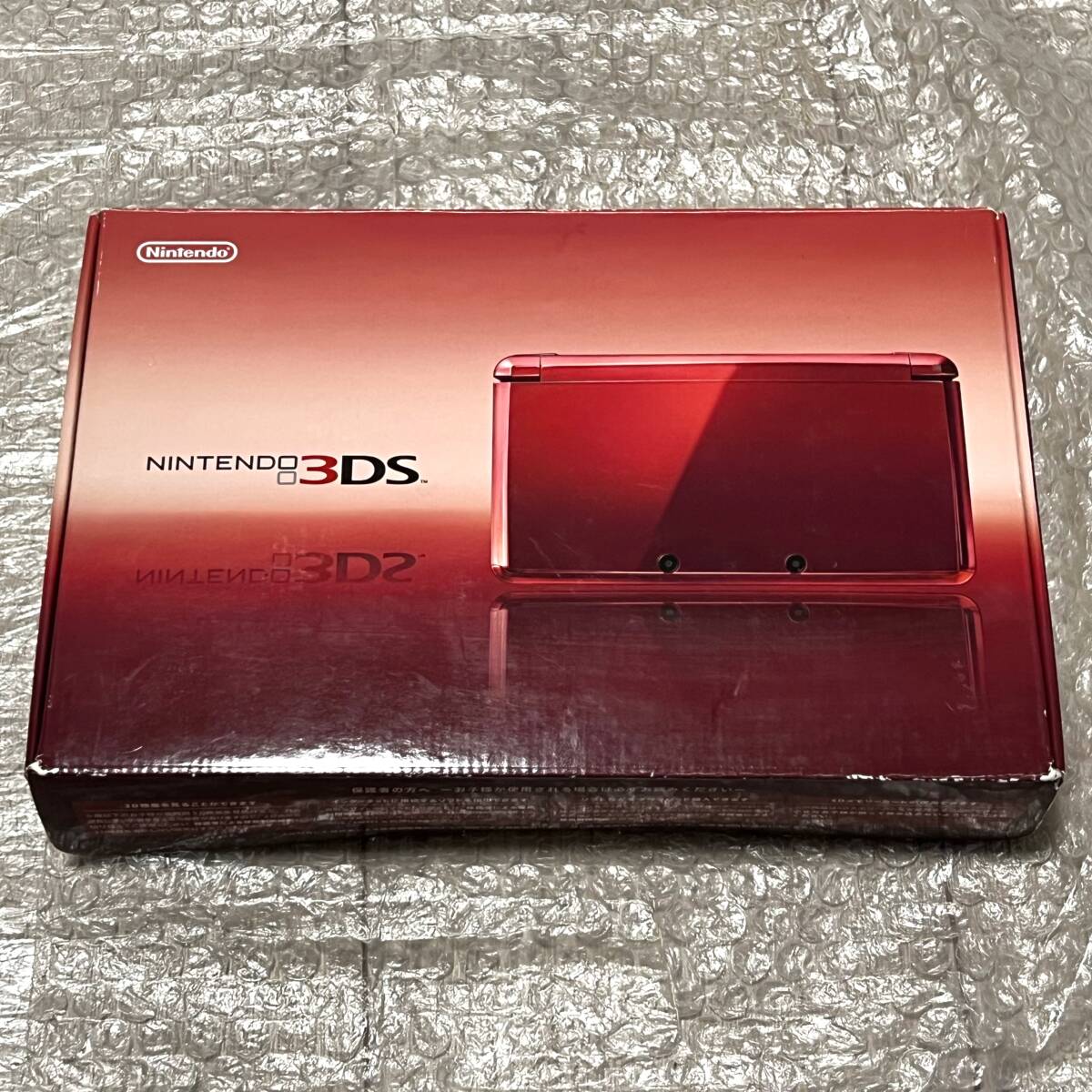 〈一部注意点あり・画面無傷・動作確認済み〉アンバサダープログラム ニンテンドー3DS 本体 フレアレッド NINTENDO 3DS CTR-001_画像1
