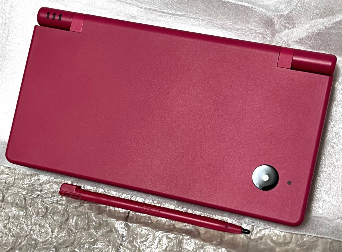 〈本体準美品・画面無傷・動作確認済み〉NDS ニンテンドーDSi 本体 ピンク TWL-001 NINTENDO 緑_画像4