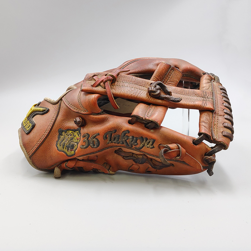 [ произведена чистка ] Mizuno бейсбол перчатка / для игрока внутреннего поля type установка завершено (mizuno перчатка )[KA511]