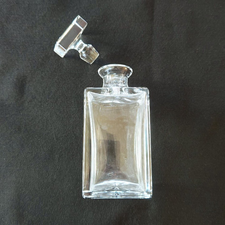 USED【送料込】アトランティス ヴィンテージ クリスタル デキャンタ Vintage ATLANTIS Crystal Whiskey Decanter 2,094g_画像7