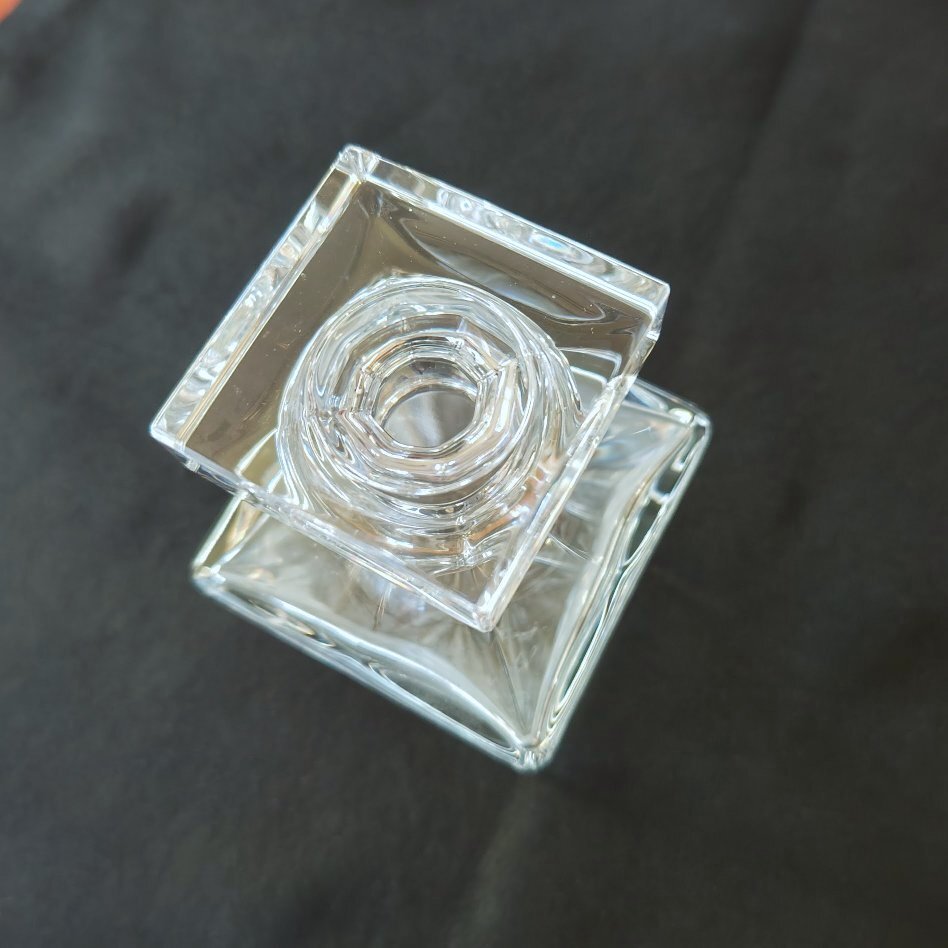 USED【送料込】アトランティス ヴィンテージ クリスタル デキャンタ Vintage ATLANTIS Crystal Whiskey Decanter 2,094g_画像9