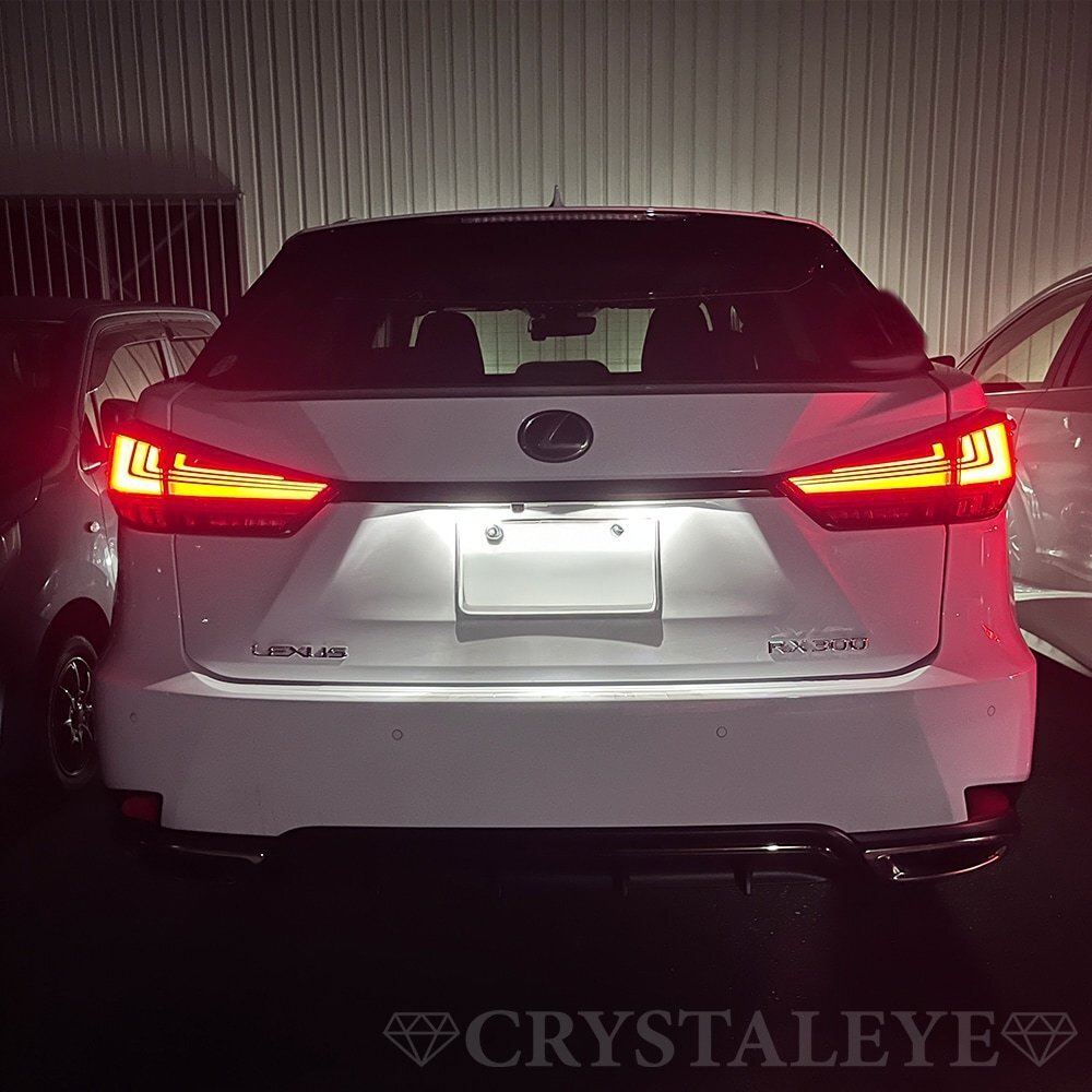NEW後期テール 20系 レクサス RX 後期純正スモークタイプ LEDテールランプ 前期/後期対応 クリスタルアイ 新品 前期にもカプラーオン_画像5